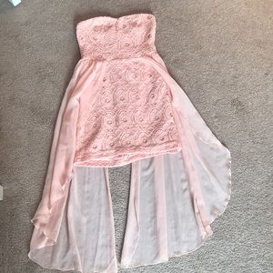 Pink summer dress